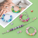 240 Pcs Large Hole Beads for Bracelets, Spacer Bead for Jewelry Making — 3