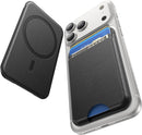 for MagSafe Wallet, 5 Card Holder, Slim Leather Magnetic Wallet for iPhone 18/17/16/15/14/13/12 Pro Max Plus Air Series, 1 Card Slots & 1 Cash Slot,Black photo 1