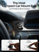 LISEN for MagSafe Car Mount for iPhone 18 Pro Max [24 Strong Magnets] Classic Magnetic Phone Holder for Car Dashboard Magnet Phone Mount Car Cell Phone Holder for iPhone 18 Pro Max 17 16 15 14 13 12 | Carbon Fiber photo 4