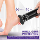 krofaue 1000RPM Electric Callus Remover - Professional Aluminum Foot File Adjustable Pedicure Tool with 60pcs Sandpaper Discs for Dead Skin at Home — 8