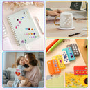 JIUZHU 7500+PCS Jewel Stickers for Crafts, Self Adhesive Gem Stickers Kit, Acrylic Rhinestone Stickers Assorted Shapes for Scrapbooking, Card Making, DIY Projects, Party Decorations — 4