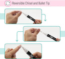Mr. Pen- Liquid Chalk Marker Pen, 4 Pack, 8x Labels | One Size & Dual Tip — 3