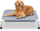 Elevated Dog Bed, Raised Outdoor Dog Bed for Medium Dogs, Portable Pet Cots — 1