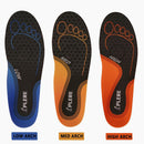 Arch Support Insert Women Men Plantar Fasciitis Insoles Standing All Day - Yellow — 2
