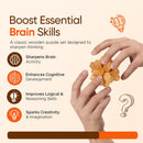 Wooden Brain Teaser Puzzles, 15pcs 3D Brain Teasers for All Ages — 3