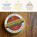 True Grit Tallow Leather Conditioner - Grass-Fed Beef Tallow and Lanolin with Cedar Oil - for Boots, Car Seats, Furniture, Bags, Saddles and Jackets, 4 oz — 2