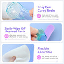 HeyClear Silicone Measuring Cups Kit for Epoxy Resin 250&100ml Mixing Cups — 7