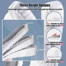 4D Cloud Height Increase Insoles for Men Wowen - Cloud Tech Insole, Soft Memory Foam Insoles, Comfort Steppers Height Increase Insoles Trim to Fit for Men Women (Gray, 1.4-in US Men 8-11) — 3