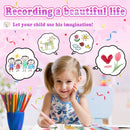 Nsrzua DIY Journal Kit for Girls,Toys for Ages 8-14 and Birthday Gifts for Girls. | purple — 8