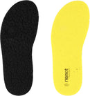 riemot 2 Pairs Memory Foam Wool Insoles for Crocs Clogs,Garden,Nurse,Chef,Wide Toe Box Shoes - Warm Replacement Thin Inserts for Women/Men Black EU38-39/US 6 - 2 Pairs Wool Black — 2