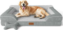 Extra Large Dog Bed, Orthopedic Dog Bed with Cooling Gel Memory Foam,…