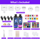 KISREL 18OZ Epoxy Resin Kit for Beginner, Resin Kit with Molds and Supplies — 2