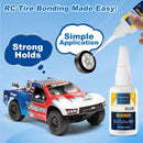 Rubber Glue 100g, Clear Super Glue for Rubber, RC Tires, Seals, Gaskets — 5
