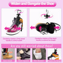 Shoe Stretcher Men and Women, Adjustable Boot Stretcher for Women Shoe Tree For Wide Feet, Shoe Expander | red | 2 — 4