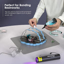 Akisey 50g UV Resin Kit with Light for Bonding & Fast Curing in Seconds — 6