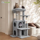 Globlazer Cat Tree Tower for Indoor Cats Large Adult, FC50, Light Grey — 7