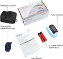 CONTEC Pulse Oximeter, SpO2 & PR Waveform Blood Oxygen Monitor w/Lanyard — 5