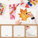 150PCS 7x10 Watercolor Paper Bulk, 140lb/300g Cold Press Thick Water Color Paper Pad for Child Adult, White Art Paper for Drawing Painting Markers Gouache, Textured Cotton Paper Sheets | White-150pcs — 4