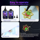 UV Resin 300g- VIDA ROSA Resin Crystal Clear Hard Ultraviolet Curing Epoxy Resin for Jewellry Making Art Pendants,… — 3