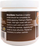 Fiebing's Rawhide Cream 14oz Ideal for Conditioning, Softening, and Waterproofing Rawhide and Other Fine and Exotic Leathers — 3
