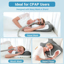 FSA Eligible CPAP Pillow for Users to Reduce Air Leaks & Mask Pressure - Dark Grey — 3