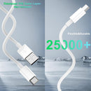 USB to USB C Cable 6ft 2Pack for iPhone 15/16/17 Charger Cord, Car Carplay Cable Fast Charging Compatible for Apple 17 Pro Max/16 Plus/for IPad Pro 12.9/11/Air 5th/4th Mini Gen, Type C Charge 6 Foot 6