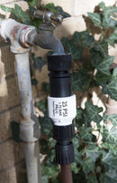 Drip Irrigation Faucet Adapter Kit: Connect 1/2" Tubing to Faucet or Hose, Backflow Preventer, Filter, Pressure Regulator - No Assembly Required — 3