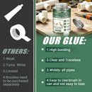 PVC Cement Pipe Glue 4.39floz, Waterproof High Strength PVC Adhesive — 3