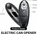 Electric Can Opener Opens Most Cans Effortlessly with Single Button — 2
