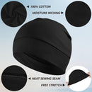 Headshion 100% Cotton Skull Caps Beanie Sleeping Hats for Men Women — 2
