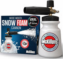 McKillans Foam Cannon for Pressure Washer (Wide Mouth) - Car Wash Snow Foam Cannon Lance Pressure Washer Soap Dispenser for Car Washing with Adjustable Thick Foam + 1/4 Quick Connector — 1