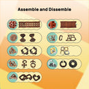 9pcs Difficulty Puzzles Gift for Adults, Teens, and Kids Brain Teaser Puzzles Game Desk Toys — 2