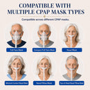 HSA/FSA CPAP Pillow for Side Sleeper, Sleep Apnea Pillow for Sleeping, CPAP Nasal Pillows Suit for All CPAP Masks User, Cervical Memory Foam Neck Support Pillow Relief Neck Pain for Side Back Sleepers - White — 5