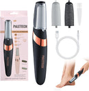 Foot Callus Remover, Electric Callus Remover for Feet with Dual Roller Heads, 2 Speeds & LED Light, 3× Faster Than Manual, 90-Min Runtime, Pedicure Tools for Feet, Foot File for Home Use - Black — 1