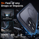 TOCOL for iPhone 16 Pro Case, Compatible with MagSafe, Black photo 4