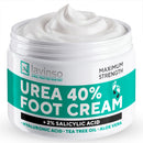 Lavinso Urea Cream 40 Percent for Feet with Maximum Strength - Foot Cream for Calluses and Dry Cracked Heels - Rough Skin Repair for Men and Women — 1