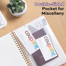 deli Pink Lined Spiral Journal Notebook, 160 Pages, A5 (5.5"x8") Hardcover Writing Notebook, College Ruled Spiral Bound Journal for Women & Men - Perfect for Work, School, Office & Note Taking — 6