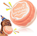 TLKNG Large Size Cake Squeaky Dog Toy for Medium/Large Dogs Breed Aggressive…
