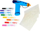 Crayola Marker Airbrush Spray Art Kit, 8 Washable Markers, 5 Stencils — 3