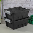 Sterilite Stacker Tote with Latching Lids for Garage, 4 Gallon, 6-Pack — 5