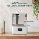 Levoit Humidifiers for Bedroom Large Room, 6L, 60H Runtime, 26dB, Smart App