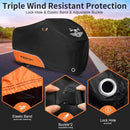 ROWYEET Motorcycle Cover Waterproof Outdoor Storage All Season Protection