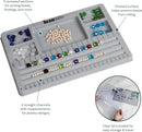 The Beadsmith Mini Bead Board, Grey Flocked — 4