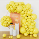 134pcs Yellow Balloons Different Sizes 5 10 12 18 Inch Balloon Garland Kit — 1