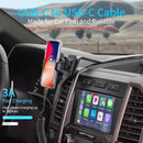 Coiled USB C to USB C Cable, 2 Pack 3FT USBC Car Charger Cord, USBC to USBC Coiled Cable Fast Charging for Carplay, iPhone 17/16/15 Plus/Pro Max, Samsung Galaxy S25 S24 S23, Pixel 10 9 2