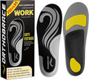 Orthobrace Work Insoles for Standing All Day,Anti Fatigue-L(Above 200 Lbs)
