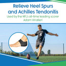 ViveSole Silicone Heel Protectors (2 Pairs) - Gel Guard for Women and Men - Black — 2