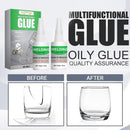 2 PCS Oily Glue Welding High-Strength Oily Glue All Purpose Multipurpose Super Glue for Metal & Wood Ceramics, Wood — 2