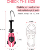 Kids Shoe Stretcher,Shoe Stretcher for Children fit 3-10 Years Old Children,Adjustable Length Width Gifts for Girls Boys | pink — 5