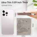 KITEVIUN Small RFID Wallet Women Ultra Thin Slim Womens Wallet Mini Compact Bifold - Gray — 2